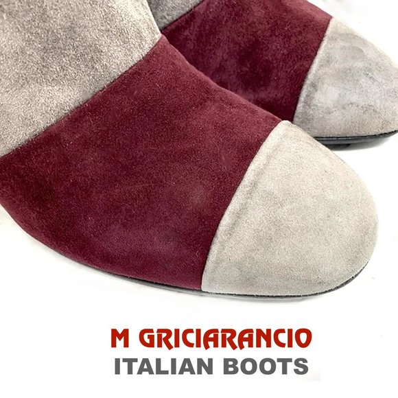 M GRICIARANCIO  ITALIAN BOOTS / SIZE: 7.5US / 38 EU /Made In Italy - Picture 10 of 10